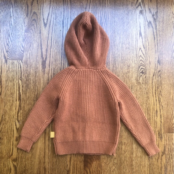 NEW Goumi Baby Hoodie Sweater 6-12 Months - Picture 5 of 10